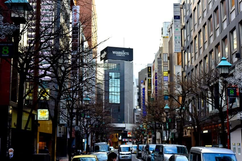 銀座の街並み風景・銀座のホステスさんの同伴って?同伴の楽しさとお店側の事情!|エージェントLUCE