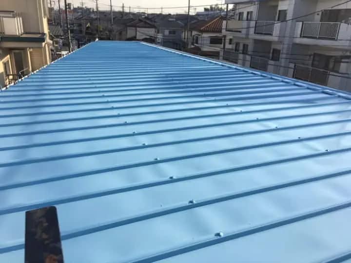 施工完了時の様子|CHIKAZAWA|所沢市、狭山市、川越市、東村山市の地域密着型施工会社|外壁工事、屋根工事、塗装工事、雨樋工事、内装工事を中心とした施工・修理・修繕が得意な職人集団です!所沢市、狭山市、川越市、東村山市のお客様とお客様の住まいについて一緒に考えるアットホームな施工会社です。