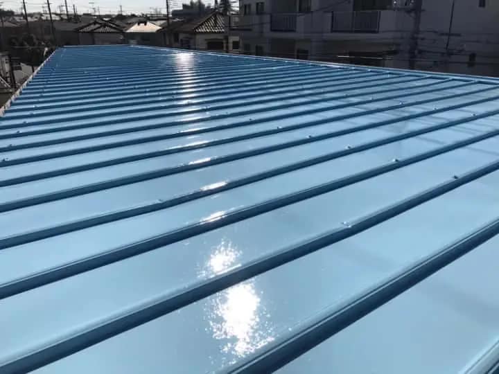 施工完了時の様子|CHIKAZAWA|所沢市、狭山市、川越市、東村山市の地域密着型施工会社|外壁工事、屋根工事、塗装工事、雨樋工事、内装工事を中心とした施工・修理・修繕が得意な職人集団です!所沢市、狭山市、川越市、東村山市のお客様とお客様の住まいについて一緒に考えるアットホームな施工会社です。