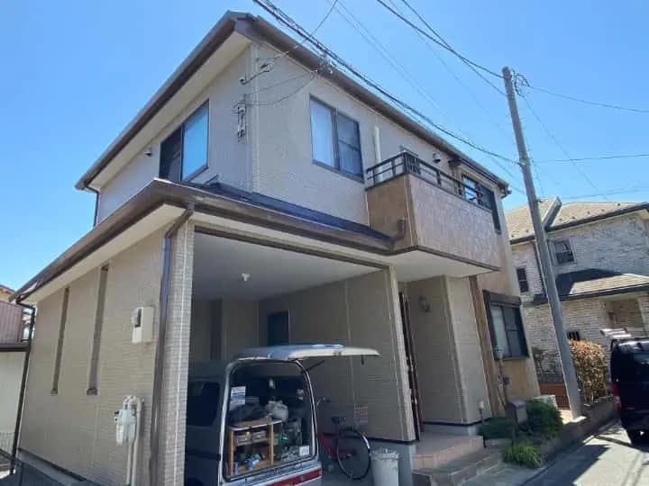 施工完了時の様子|CHIKAZAWA|所沢市、狭山市、川越市、東村山市の地域密着型施工会社|外壁工事、屋根工事、塗装工事、雨樋工事、内装工事を中心とした施工・修理・修繕が得意な職人集団です!所沢市、狭山市、川越市、東村山市のお客様とお客様の住まいについて一緒に考えるアットホームな施工会社です。