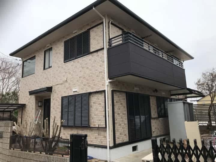 施工完了時の様子|CHIKAZAWA|所沢市、狭山市、川越市、東村山市の地域密着型施工会社|外壁工事、屋根工事、塗装工事、雨樋工事、内装工事を中心とした施工・修理・修繕が得意な職人集団です!所沢市、狭山市、川越市、東村山市のお客様とお客様の住まいについて一緒に考えるアットホームな施工会社です。