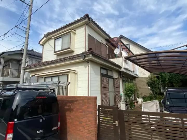 施工前の写真|CHIKAZAWA|所沢市、狭山市、川越市、東村山市の地域密着型施工会社|外壁工事、屋根工事、塗装工事、雨樋工事、内装工事を中心とした施工・修理・修繕が得意な職人集団です!所沢市、狭山市、川越市、東村山市のお客様とお客様の住まいについて一緒に考えるアットホームな施工会社です。