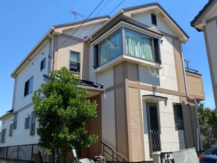施工比較写真|CHIKAZAWA|所沢市、狭山市、川越市、東村山市の地域密着型施工会社|外壁工事、屋根工事、塗装工事、雨樋工事、内装工事を中心とした施工が得意な職人集団です!所沢市、狭山市、川越市、東村山市のお客様とお客様の住まいについて一緒に考えるアットホームな施工会社です。