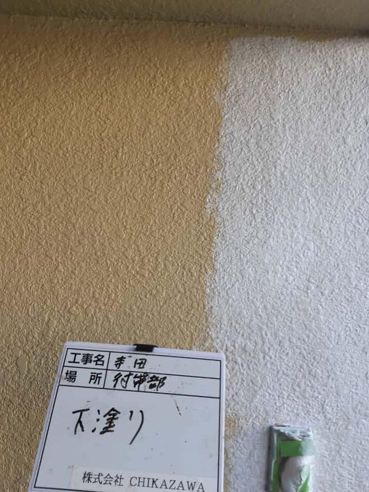 施工中の様子｜CHIKAZAWA｜所沢市、狭山市、川越市、東村山市の地域密着型施工会社｜外壁工事、屋根工事、塗装工事、雨樋工事、内装工事を中心とした施工・修理・修繕が得意な職人集団です！所沢市、狭山市、川越市、東村山市のお客様とお客様の住まいについて一緒に考えるアットホームな施工会社です。