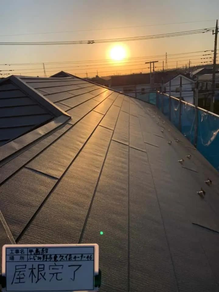 施工中の様子|CHIKAZAWA|所沢市、狭山市、川越市、東村山市の地域密着型施工会社|外壁工事、屋根工事、塗装工事、雨樋工事、内装工事を中心とした施工・修理・修繕が得意な職人集団です!所沢市、狭山市、川越市、東村山市のお客様とお客様の住まいについて一緒に考えるアットホームな施工会社です。