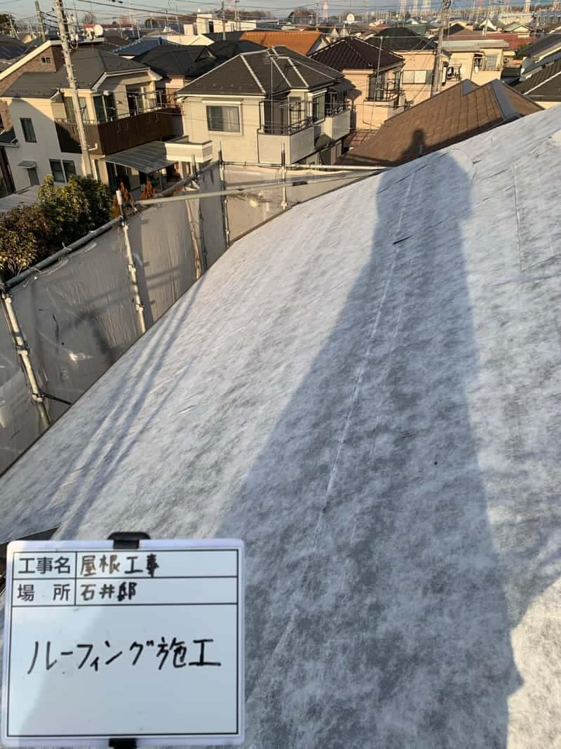 実際の工事の様子｜CHIKAZAWA｜所沢市、狭山市、川越市、東村山市の地域密着型施工会社｜外壁工事、屋根工事、塗装工事、雨樋工事、内装工事を中心とした施工が得意な職人集団です！所沢市、狭山市、川越市、東村山市のお客様とお客様の住まいについて一緒に考えるアットホームな施工会社です。